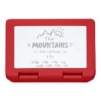 The mountains are calling - Hiking Camping Nature - Brotdose - Rot - Vorne