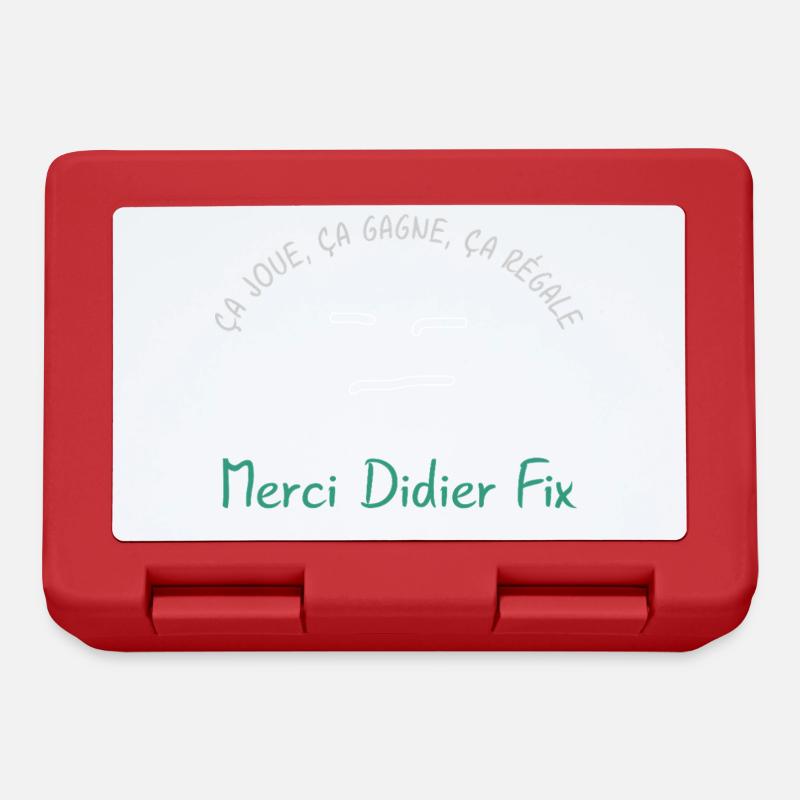 Ca_joue_ca_gagne_ca_regale - Lunchbox - red