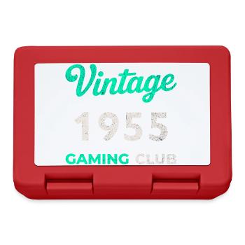 Vintage 1955 – Gaming Club Retro Birth Year - Lunchbox - red - Front