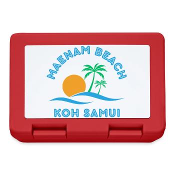 Plage de Mae Nam Koh Samui - Boîte à goûter - rouge - Devant