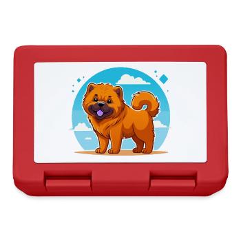 Chow-Chow (comic) - Lunchbox - red - Front