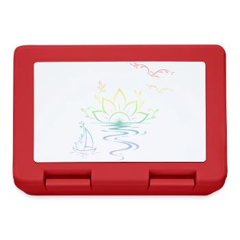 Sunset - Lunchbox - red - Front
