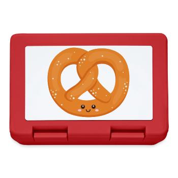 Bretzel Drôle De Bretzel - Boîte à goûter - rouge - Devant