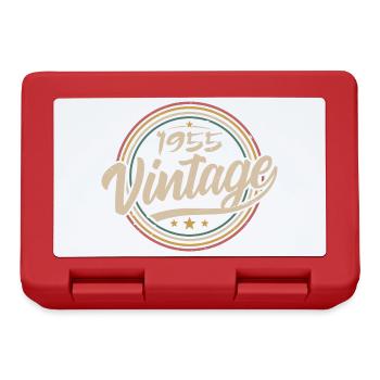 1955 Vintage 1955 Birthday Gift - Retro Style 1955 - Boîte à goûter - rouge - Devant