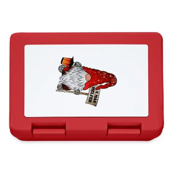 Helper Gnome Christmas Gnome - Lunchbox - red - Front