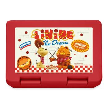Garfield: Le Film Living The Dream Design Amusant - Boîte à goûter - rouge - Devant