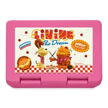 The Garfield Movie Living The Dream Funny Design - Lunchbox - pink - Front