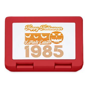 Halloween Kürbis Geburtstag 1985 Vintage - Brotdose - Rot - Vorne