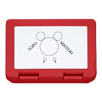 The Mouse Mysteries - Lunchbox - red - Front