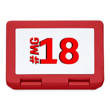 MG18 - Brotdose - Rot - Vorne