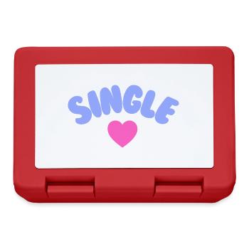 Single Selflove  - Brotdose - Rot - Vorne