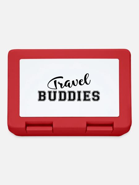 THE FASHION TEE - TRAVEL BUDDIES - Lunchbox - red