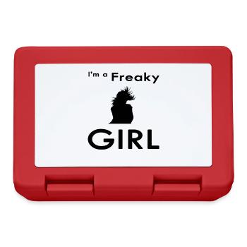 I'm a Freaky Girl - Lunchbox - red - Front