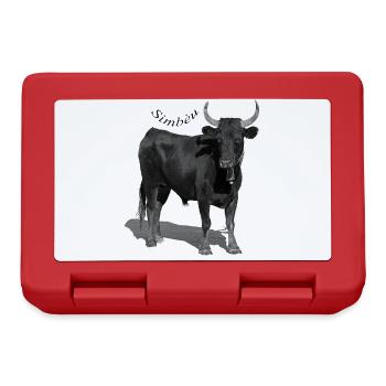 Bull of Camargue le Simbèu - Lunchbox - red - Front