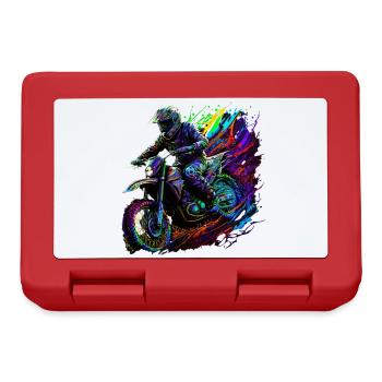 Amour du motocross - Boîte à goûter - rouge - Devant