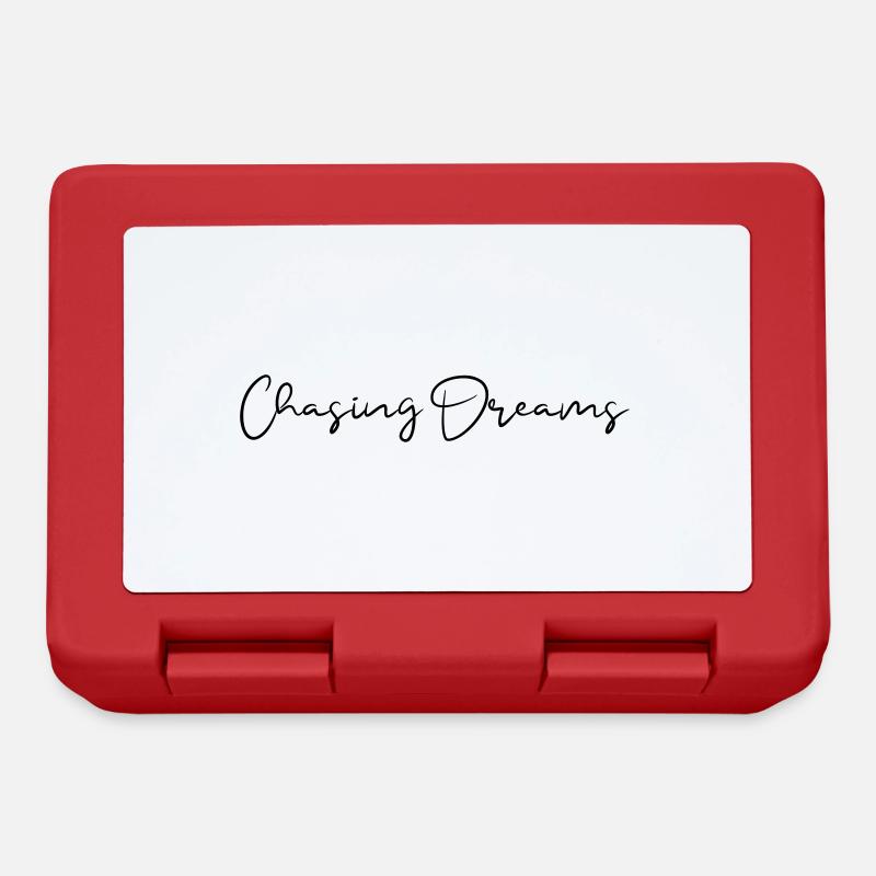 THE FASHION TEA - CHASING DREAMS - Lunchbox - red