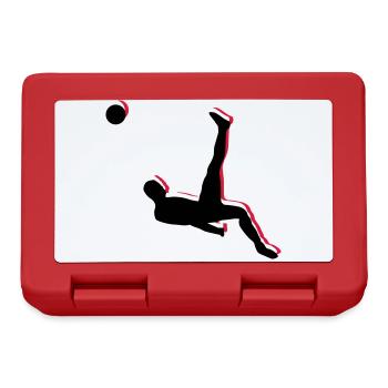 Soccer Overhead Kick Sports - Boîte à goûter - rouge - Devant