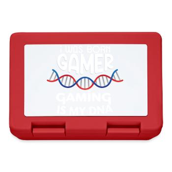 Gamer DNA: Born to Game - Lunchbox - red - Front