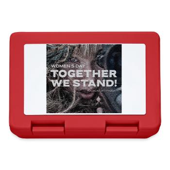 Women's day The cool new collection - Brotdose - Rot - Vorne