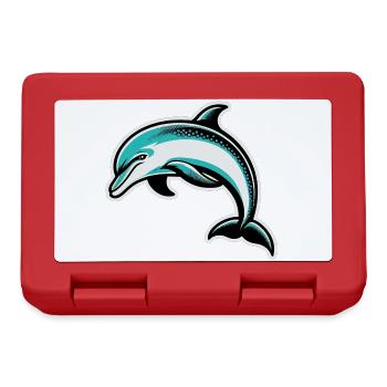 Dolphin - Lunchbox - red - Front