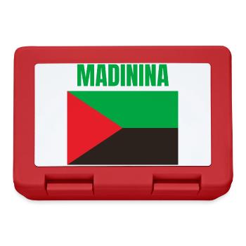 T-shirt Madinina drapeau Martinique - Boîte à goûter - rouge - Devant
