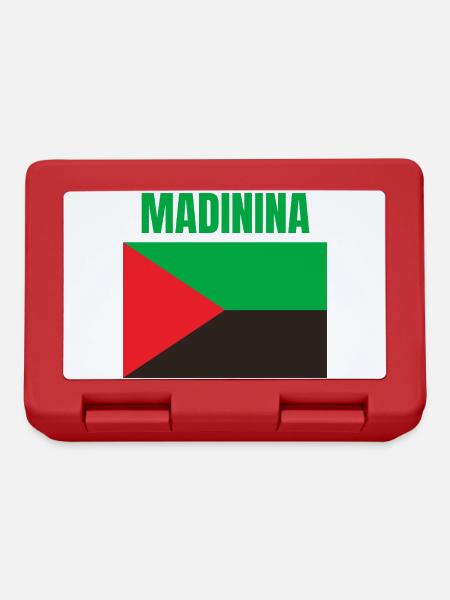 Madinina Martinique flag t-shirt - Lunchbox - red