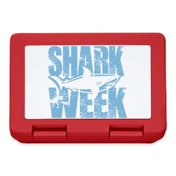 Semaine du Requin - Boîte à goûter - rouge - Devant