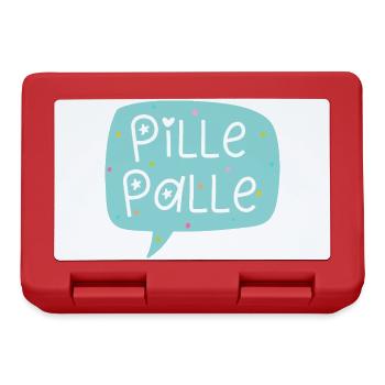 Pille Palle - alles easy Kids - Brotdose - Rot - Vorne
