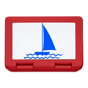 Capitaine de voilier Voilier - Boîte à goûter - rouge - Devant