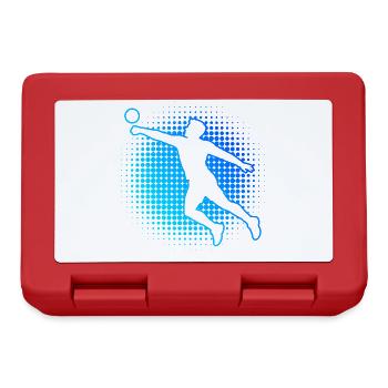Playing Fistball Gift for a Fistball Player - Lunchbox - red - Front