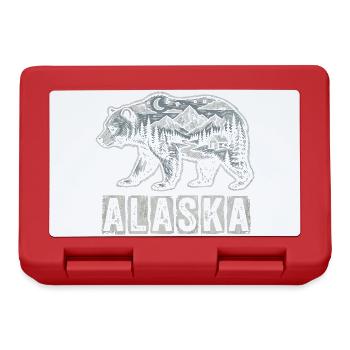 Alaska Bär - Brotdose - Rot - Vorne