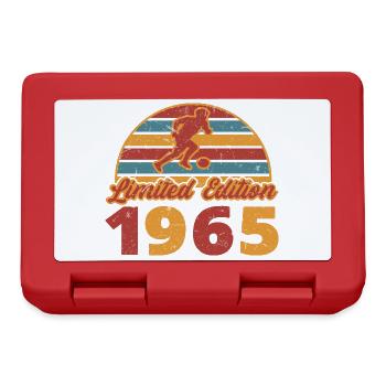 Football footballer Football player birthday 1965 - Lunchbox - red - Front
