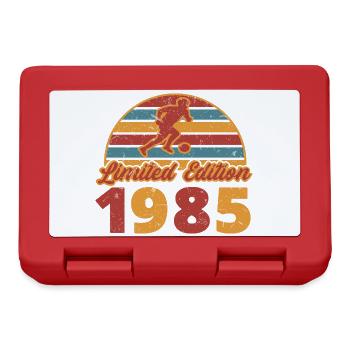 Football Footballer Sports Birthday Year of construction 1985 - Lunchbox - red - Front