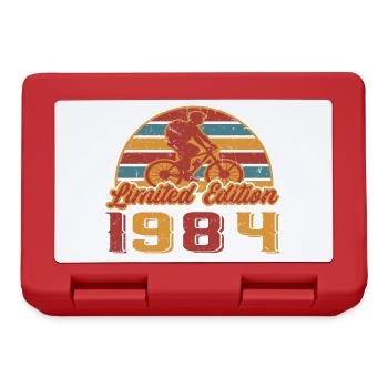 Cyclist Cyclist Mountain bike birthday 1984 - Lunchbox - red - Front