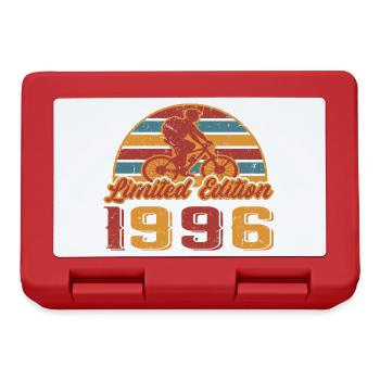 Fahrrad Mountainbike Geburtstag Baujahr 1996 - Brotdose - Rot - Vorne