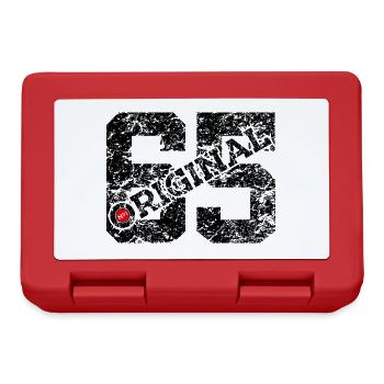 61ST BIRTHDAY 61 YEARS ORIGINAL 1965 - Lunchbox - red - Front