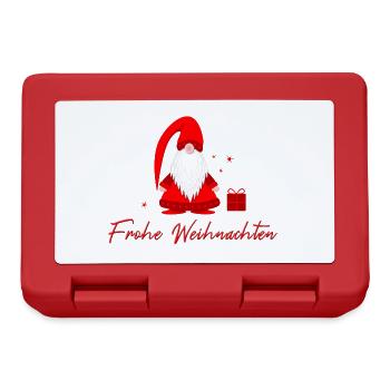 Merry Christmas - Lunchbox - red - Front