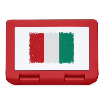 Grunge Italy Flag - Lunchbox - red - Front