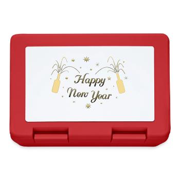 Happy New Year - Lunchbox - red - Front