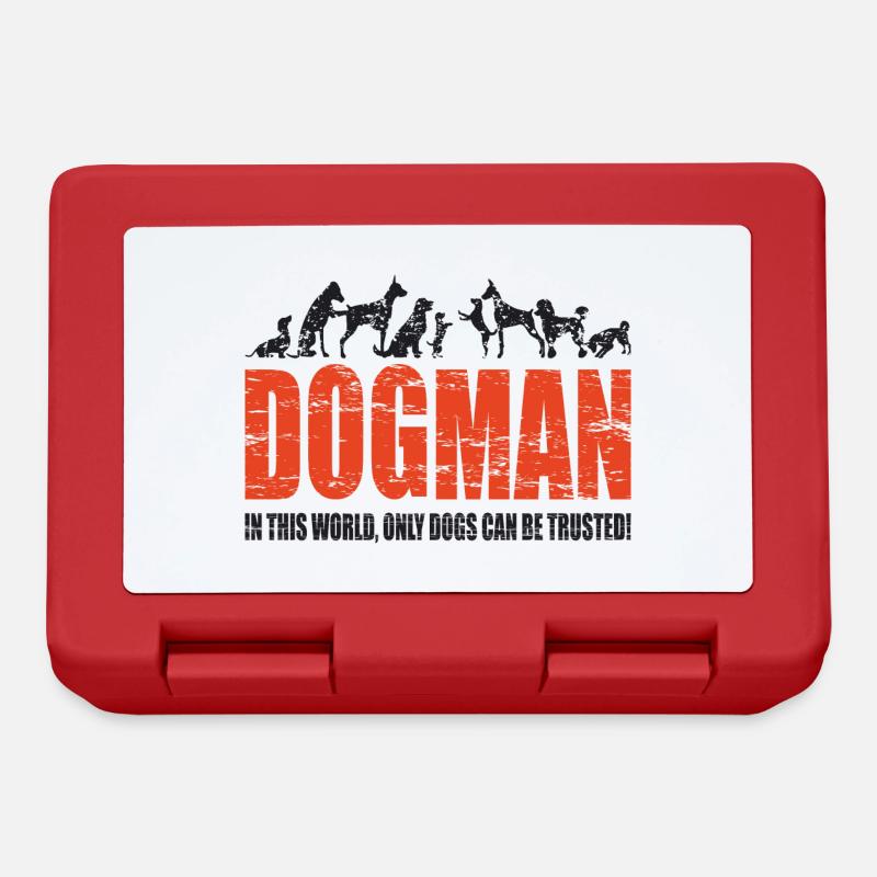 DOGMAN - Lunchbox - red