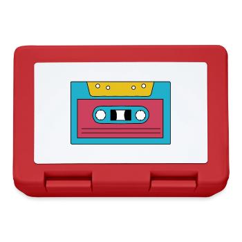 Kassette - Brotdose - Rot - Vorne