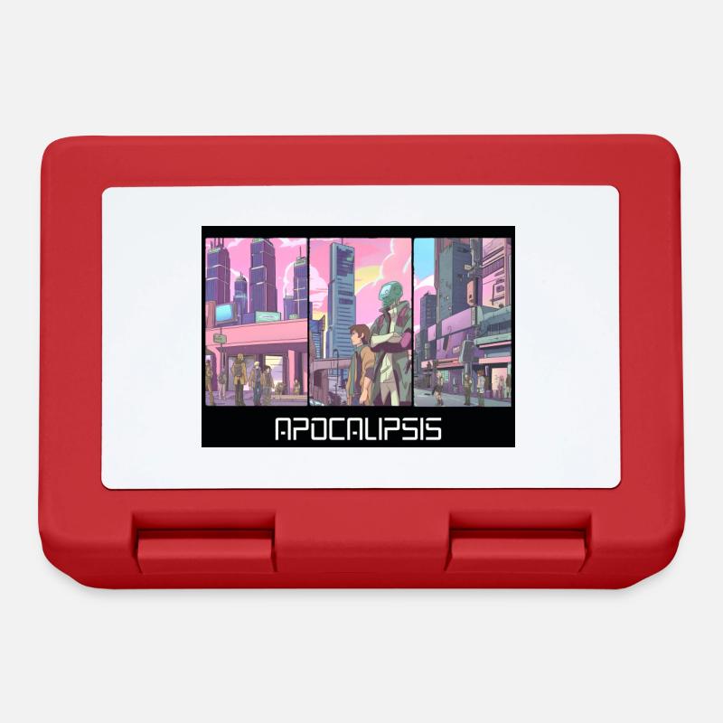 Apocalypse - Lunchbox - red
