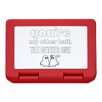 T-shirts avec des phrases amusantes - Fantasmitas 06 - Boîte à goûter - rouge - Devant