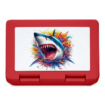 Shark - Lunchbox - red - Front