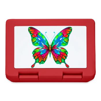 Butterfly - Lunchbox - red - Front