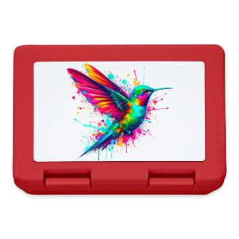 Hummingbird - Lunchbox - red - Front