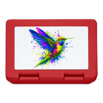Kolibri - Brotdose - Rot - Vorne