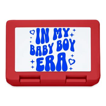 Baby Boy Geschenk Geburt Babyparty Mutter Sohn - Brotdose - Rot - Vorne