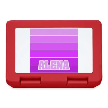 Alena - Lunchbox - red - Front