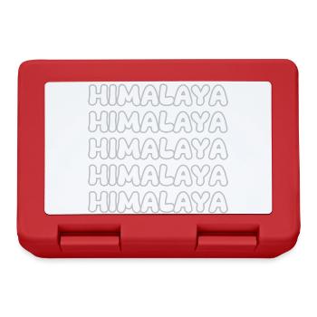 Mountaineering Himalayas - Lunchbox - red - Front